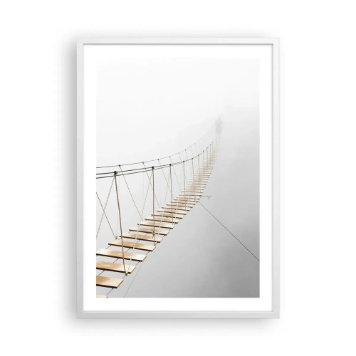 Poster in white frmae - Where Did He Take You? - 50x70 cm