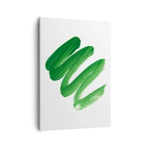 Canvas picture - Green Joke - 50x70 cm