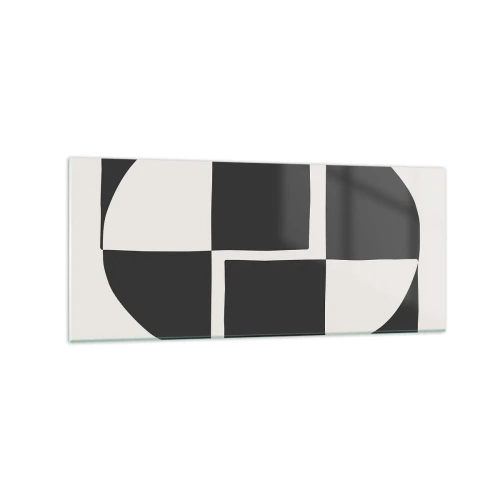 Glass picture - Antithesis-Synthesis - 120x50 cm