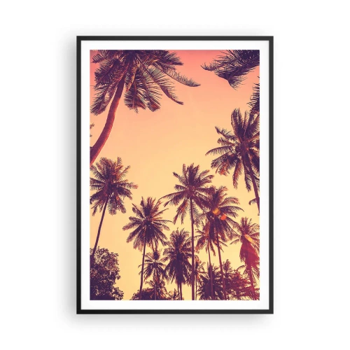 Poster in black frame - Tropical Variation - 70x100 cm