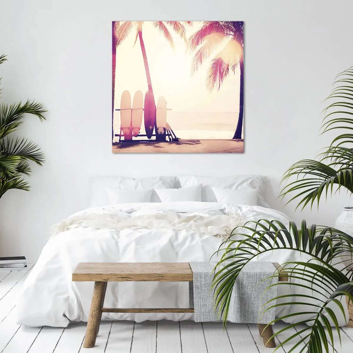 Canvas picture - It Will Be a Wonderful Day - 60x60 cm