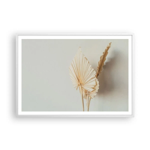 Poster in white frmae - When It Needs Calming Down - 100x70 cm