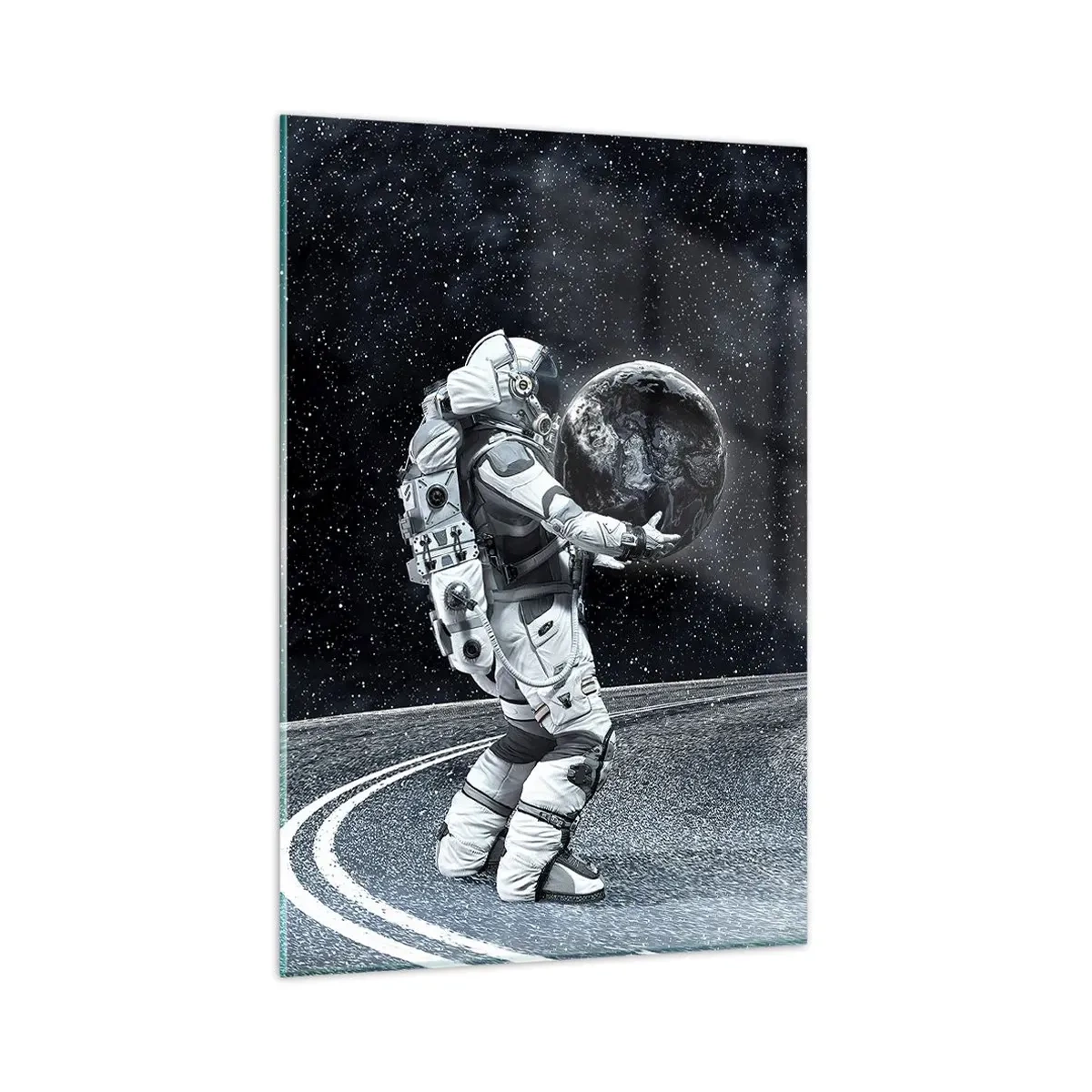 Glass picture - On the Milky Way - 80x120 cm