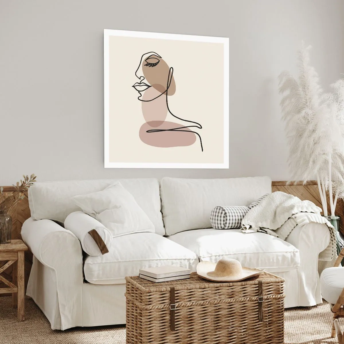 Poster - Certain Line of Beauty - 50x50 cm