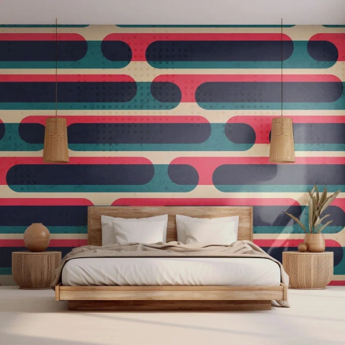 Self-Adhesive Photo Wallpaper Deluxe Sticker - Inwards and Forwards - Abstraction, Piece, Modern Art - 250x175 cm