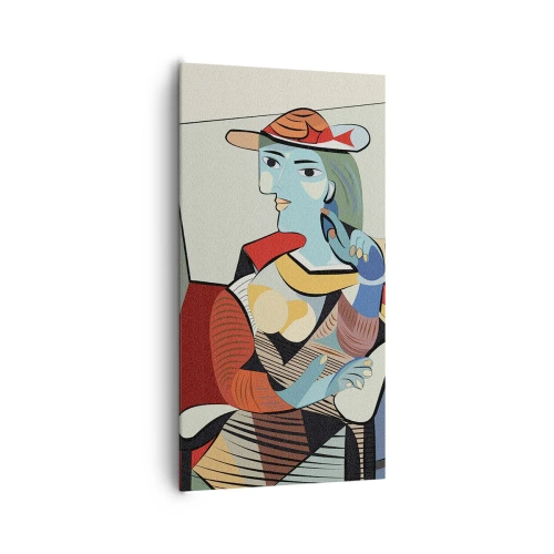 Canvas picture - Through the Eyes of Picasso - 65x120 cm