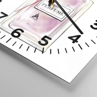Clock face with numbers