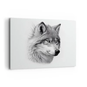 Canvas picture - Alpha - Without a Doubt - 100x70 cm