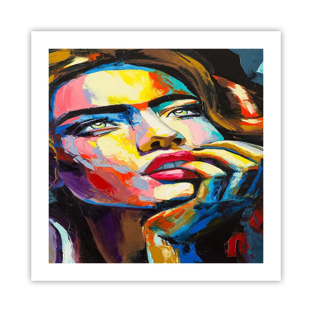 Poster - Dreams Like Birds Flying in the Sky - 50x50 cm