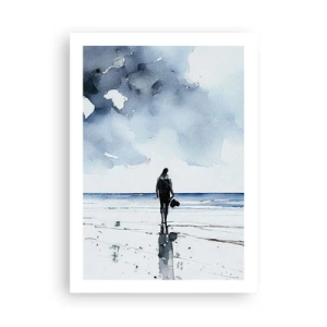 Poster - Conversation with the Sea - 50x70 cm