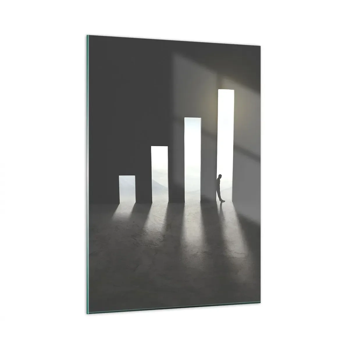 Glass picture - Success - Impression - 50x70 cm