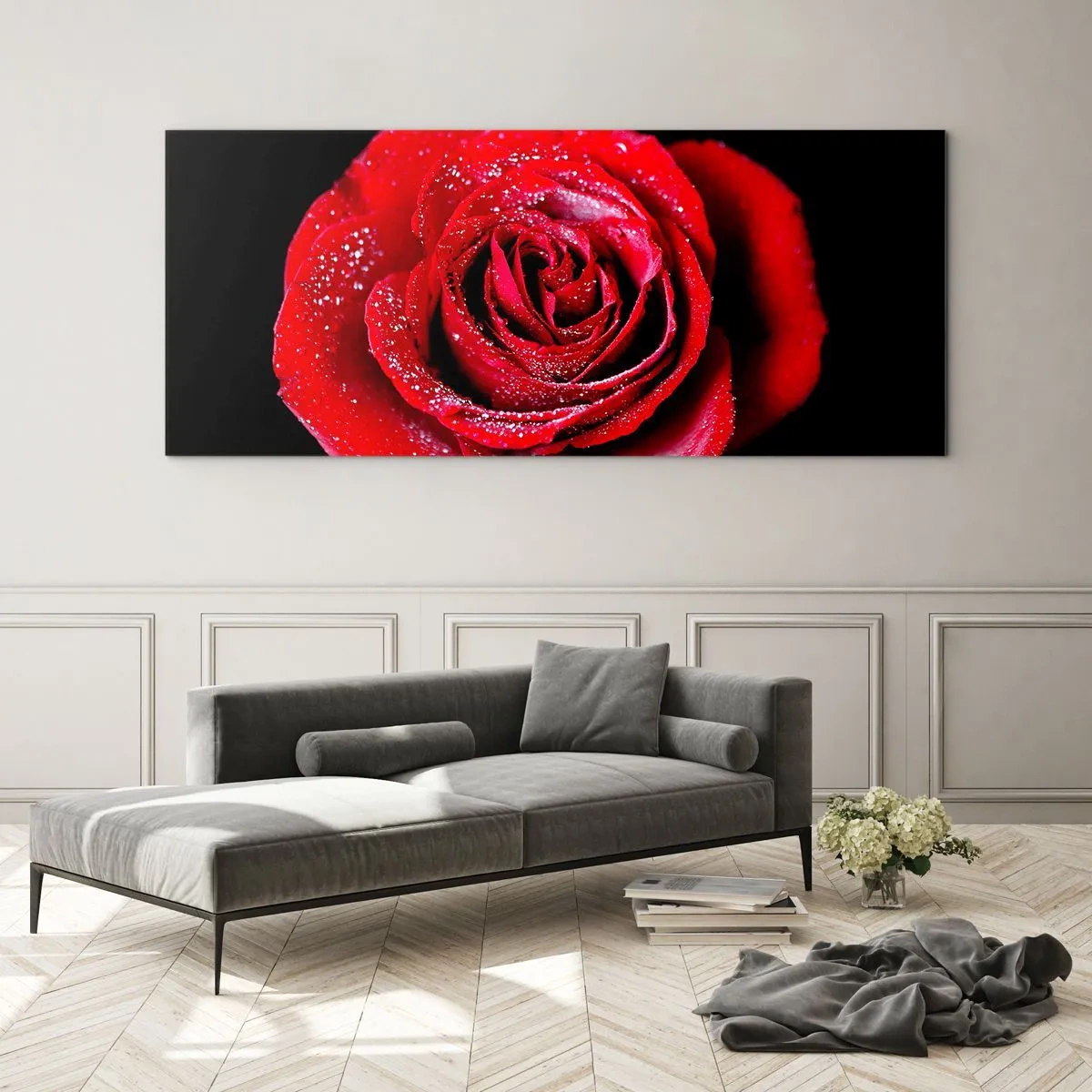 Glass picture - This Is Love - 90x30 cm