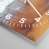 Clock face with numbers