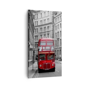 Canvas picture - Routine Doesn't Have to Be Grey - 55x100 cm