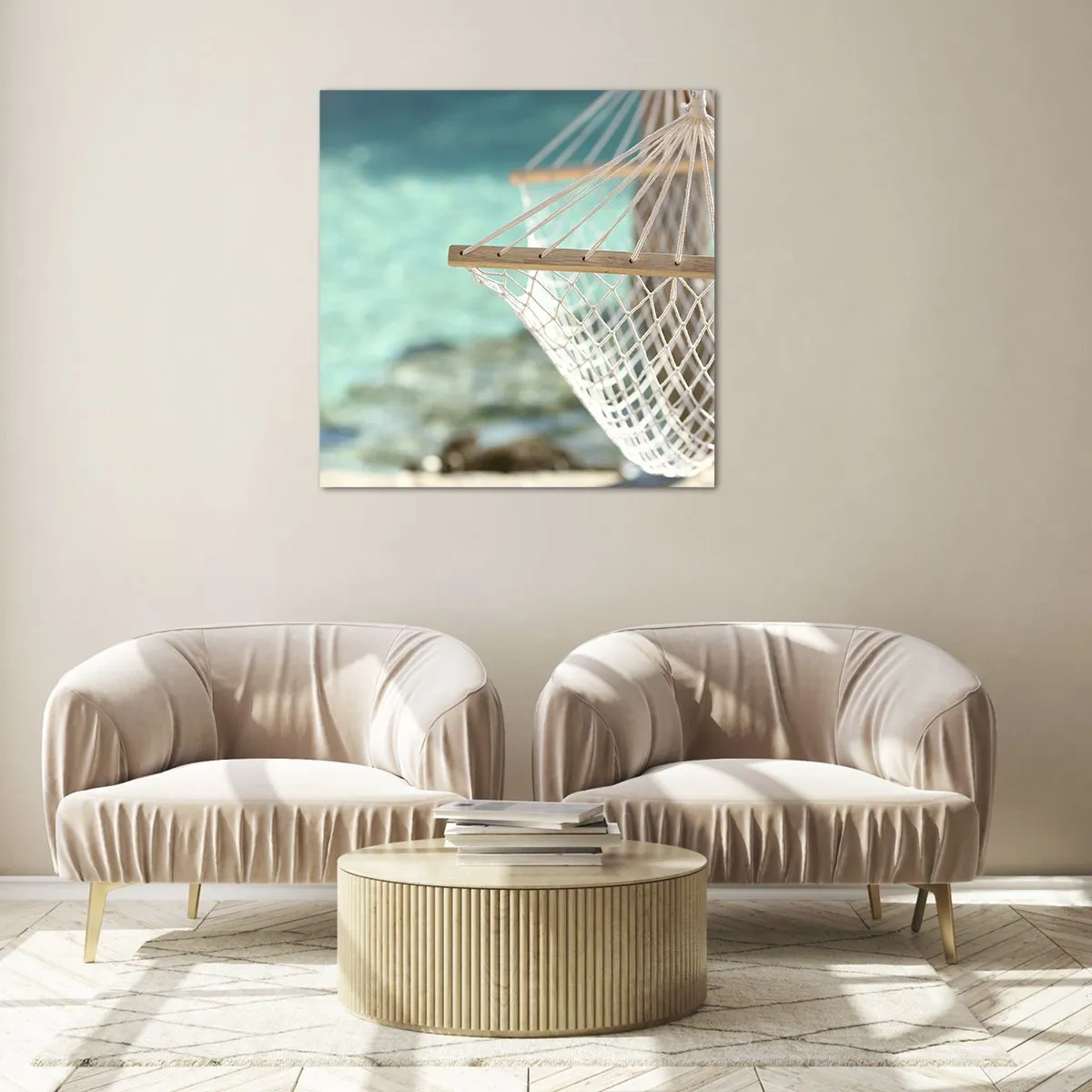 Glass picture - Relax Time - 60x60 cm