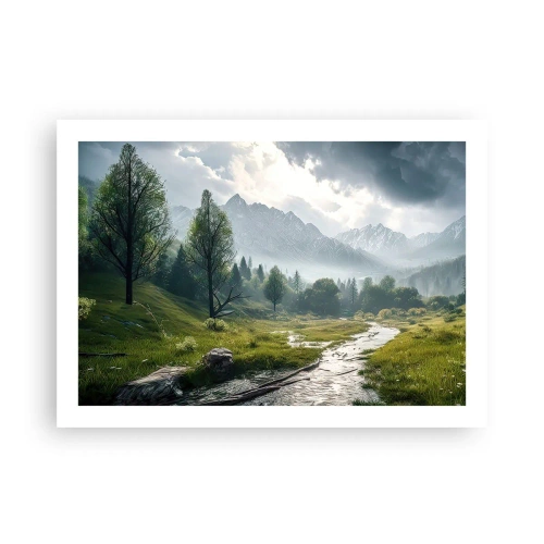 Poster - There And Back - 70x50 cm