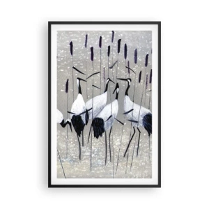 Poster in black frame - Birds of Feather - 61x91 cm