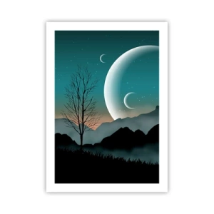 Poster - Carnival of a Starry Night - 50x70 cm