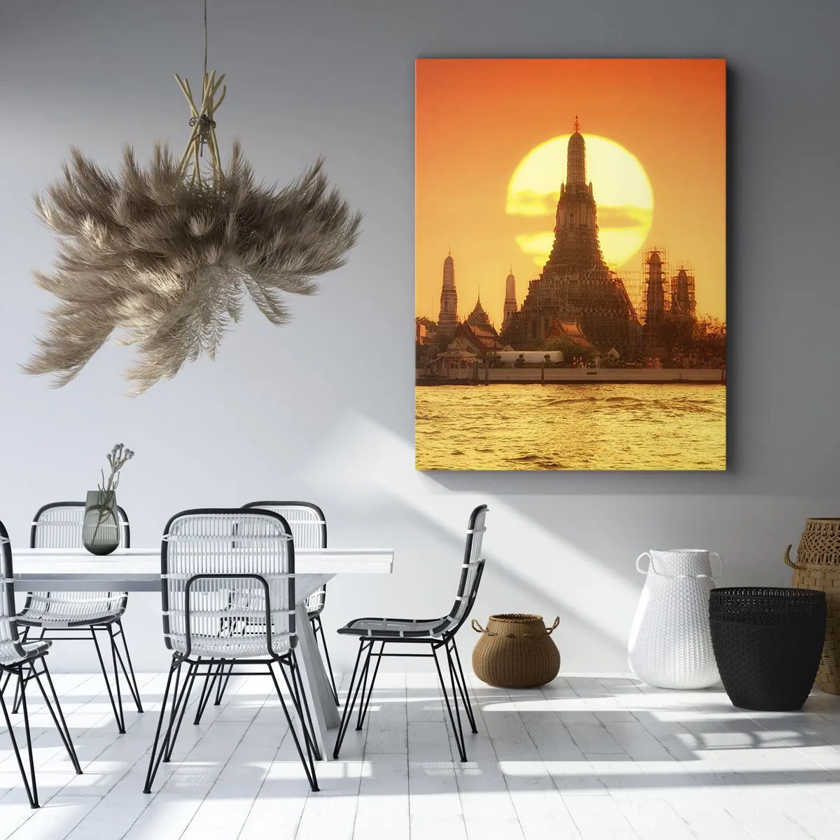 Canvas picture - Towards the Sun - 45x80 cm