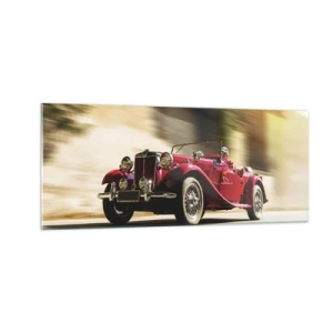 Glass picture - More Beautiful than Nike of Samothrace - 100x40 cm