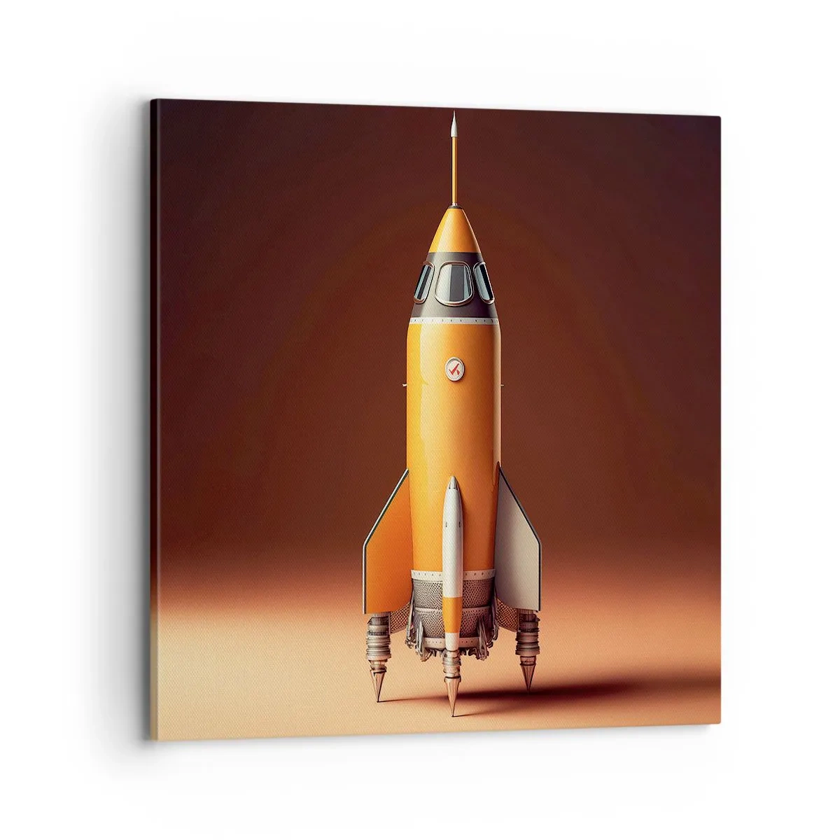 Canvas picture - It Starts with a Dream - 70x70 cm