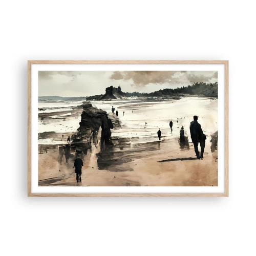 Poster in light oak frame - Summoned - 91x61 cm