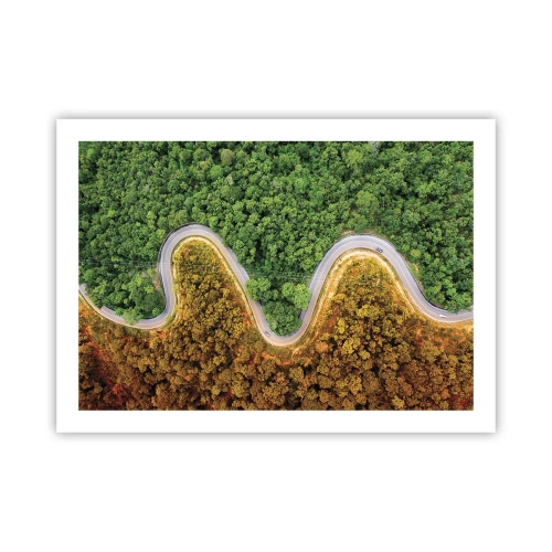 Poster - Borders and Breakthroughs - 70x50 cm