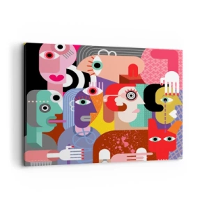 Canvas picture - Picasso Sent Us - 120x80 cm