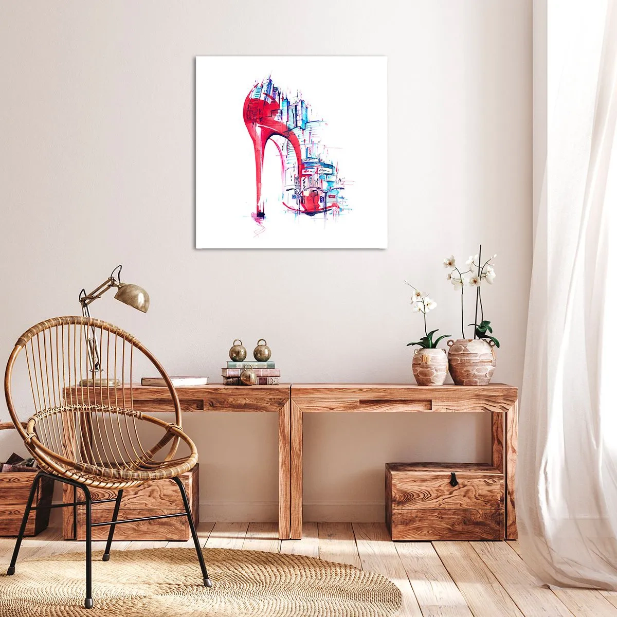 Canvas picture - Big City Elegance - 60x60 cm