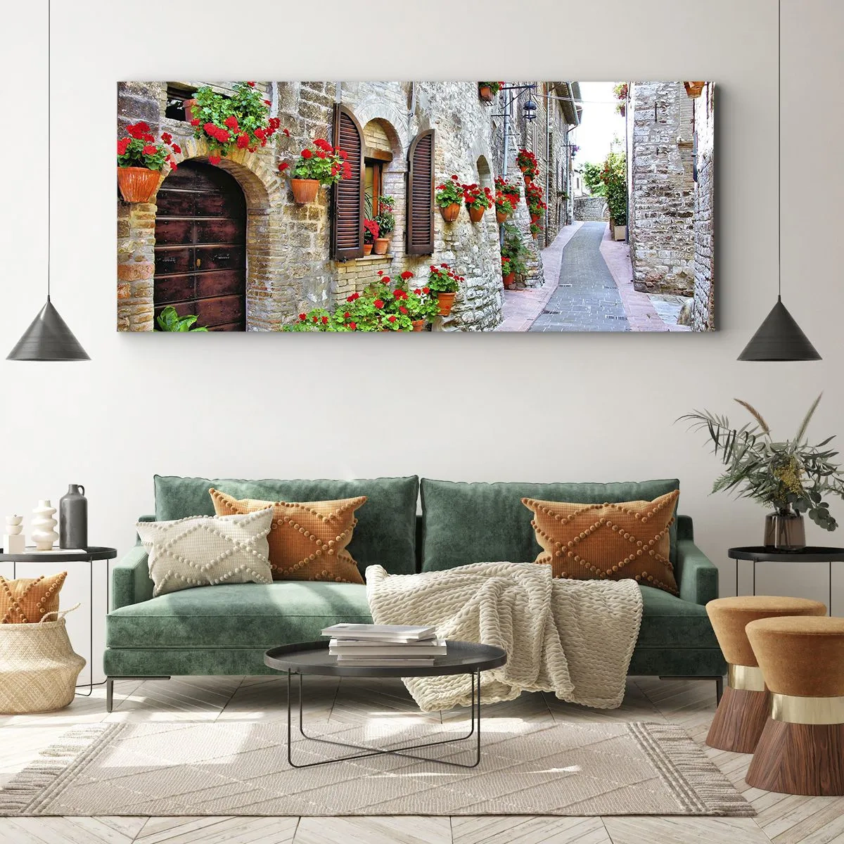 Canvas picture - Italian Style - 90x30 cm