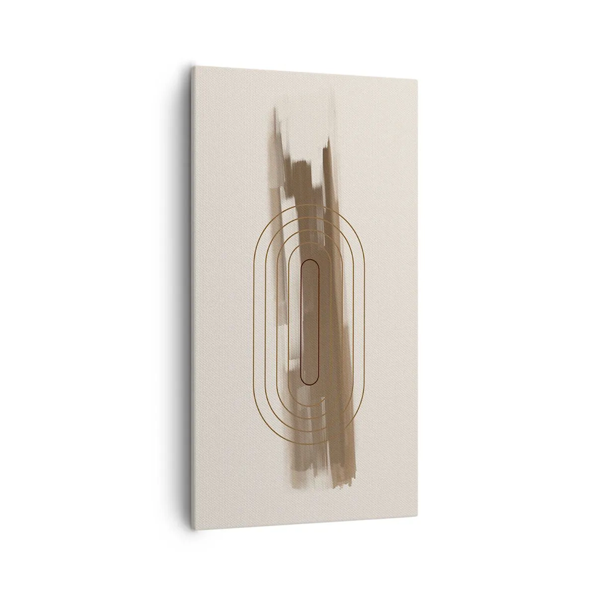 Canvas picture - Blast of Grey - 55x100 cm