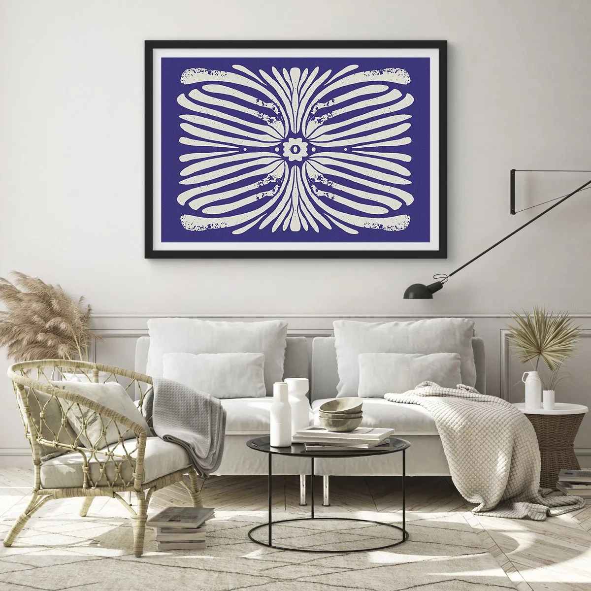 Poster in black frame - Ethnic Inspirations - 70x50 cm
