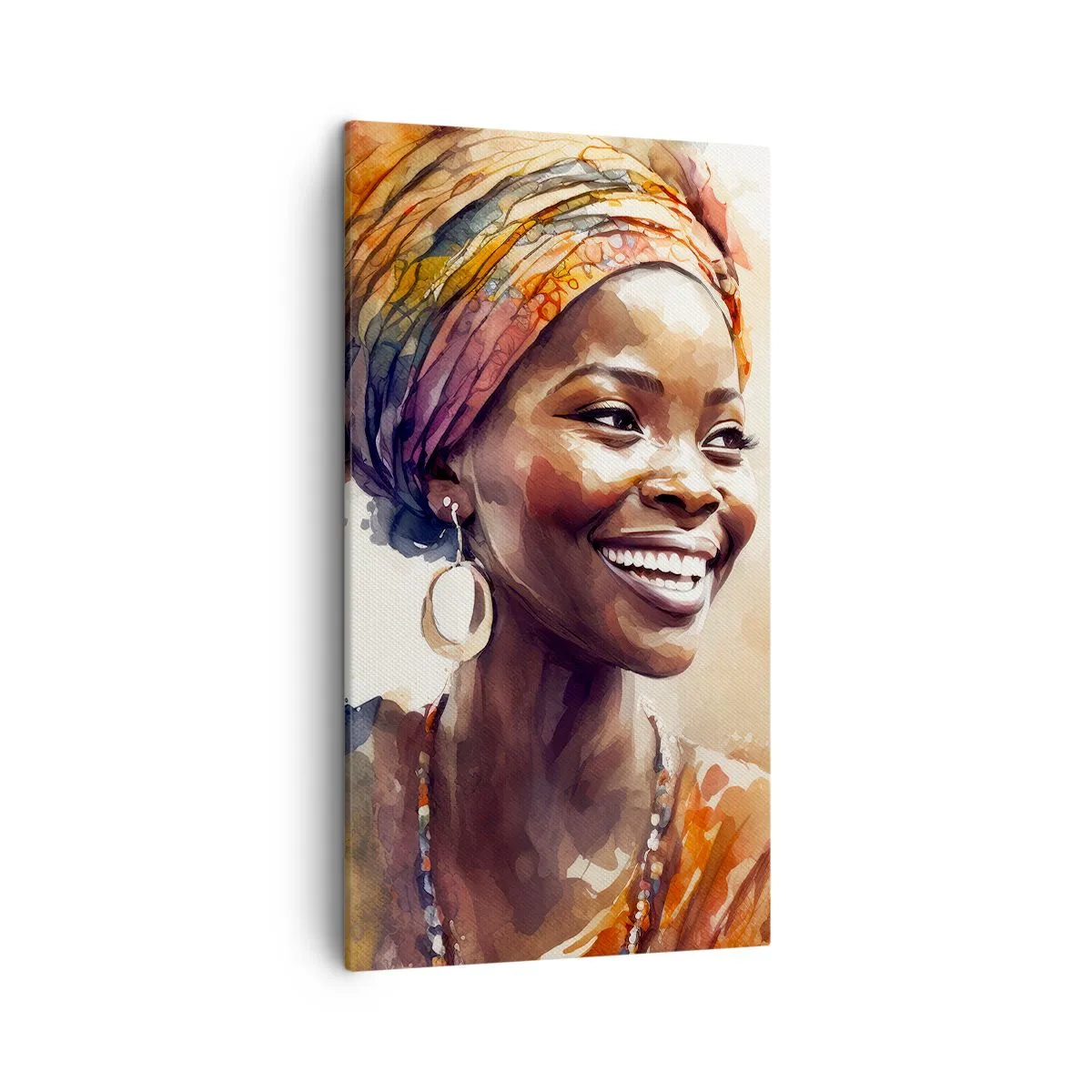 Canvas picture - African Queen - 45x80 cm
