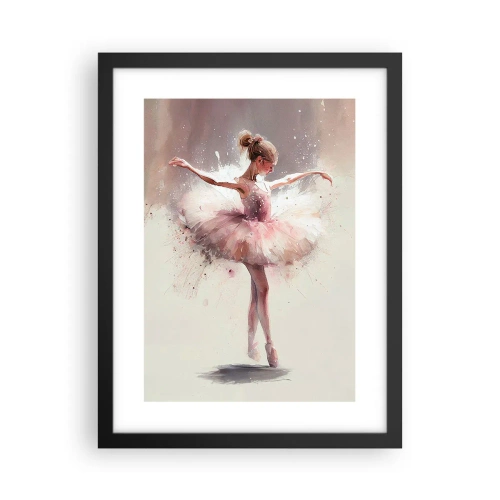 Poster in black frame - Like a Young Bird - 30x40 cm
