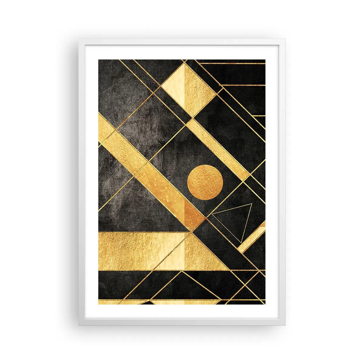 Poster in white frmae - Sun of the Desert - 50x70 cm