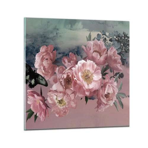 Glass picture - Peak of Romanticism - 30x30 cm