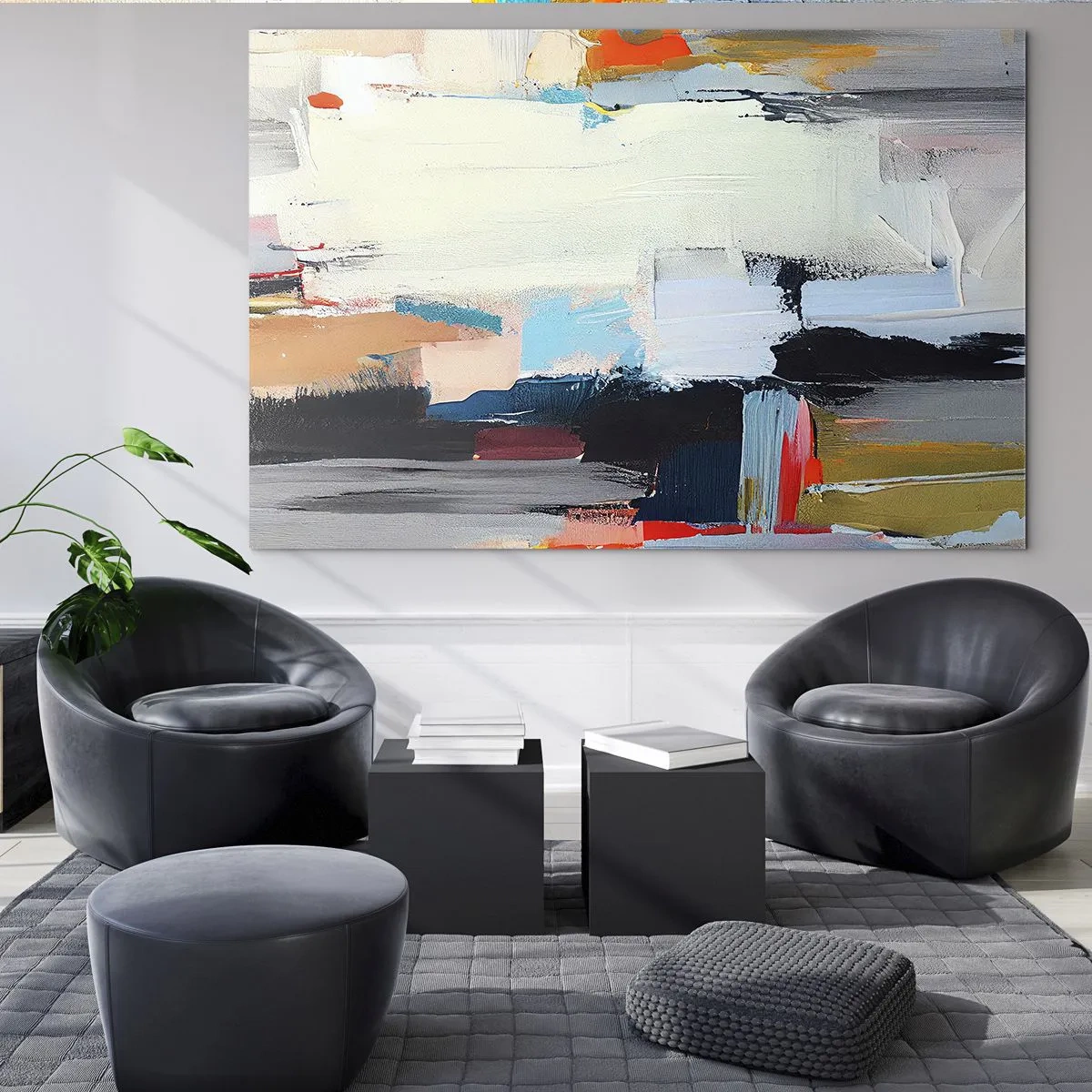 Glass picture - Is There a Method? - 100x70 cm