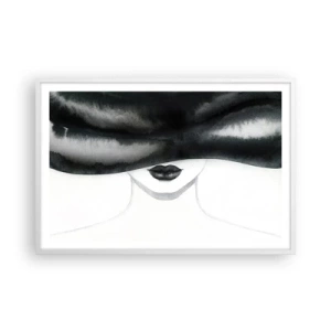 Poster in white frmae - Sensual Secret - 91x61 cm