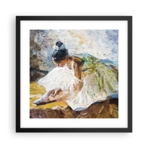 Poster in black frame - From Degas' Painting - 40x40 cm