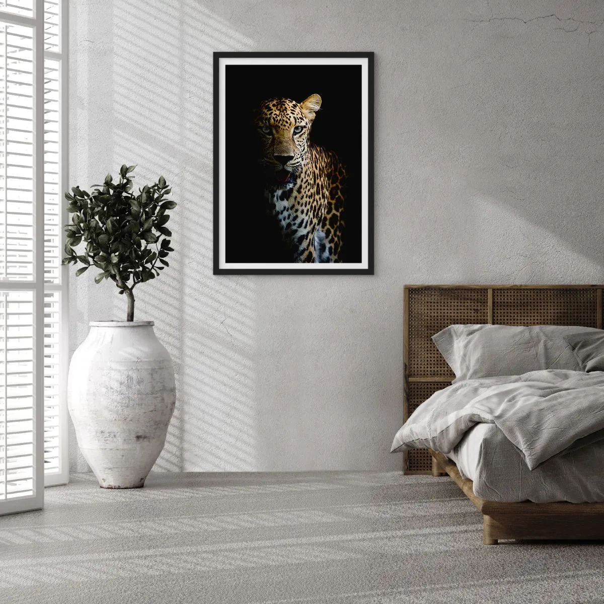 Poster in black frame - Dark Beauty - 30x40 cm