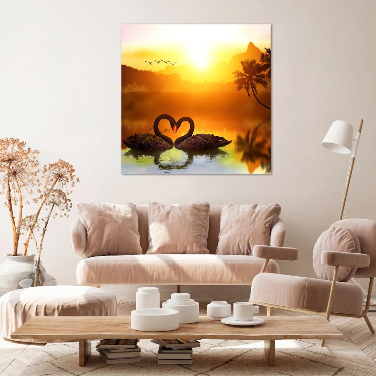 Canvas picture - Paired up - 60x60 cm