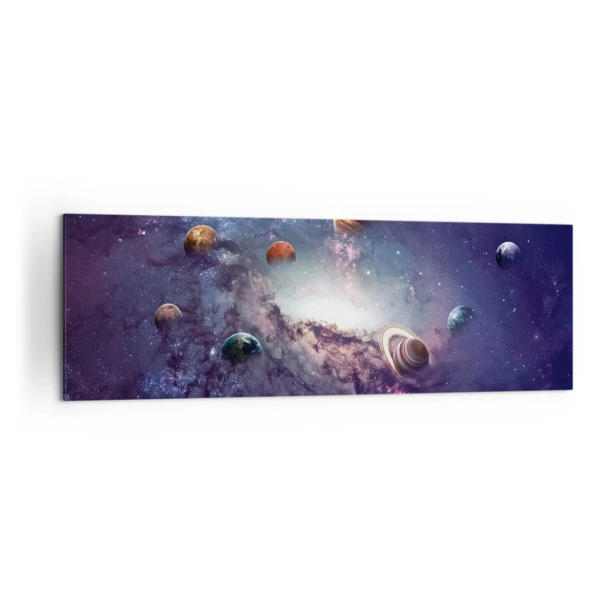 Canvas picture - Solar-Dancing System - 160x50 cm