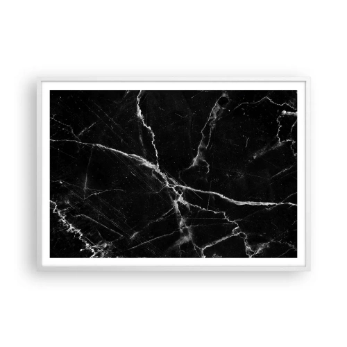 Poster in white frmae - The Secret Life of a Stone - 100x70 cm