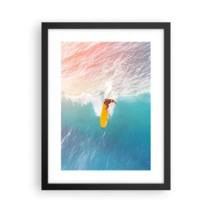 Poster in black frame - Ocean Rider - 30x40 cm