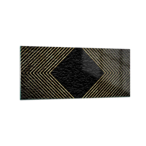Glass picture - Geometry Glamour Style - 120x50 cm