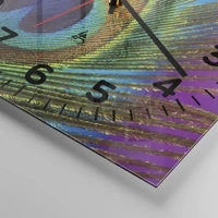 Clock face with numbers