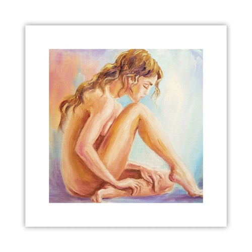 Poster - Nude of Youth - 30x30 cm