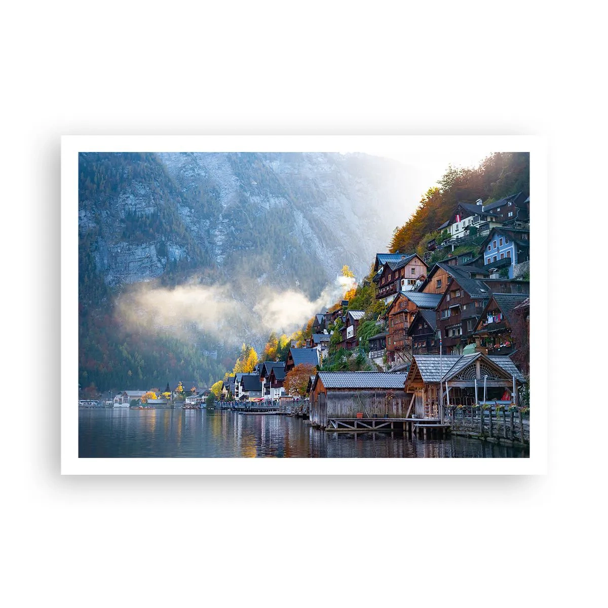 Poster - Alpine Atmosphere - 100x70 cm