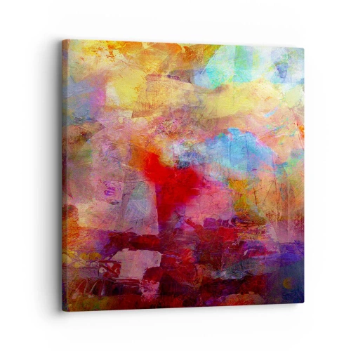Canvas picture - Looking inside the Rainbow - 30x30 cm