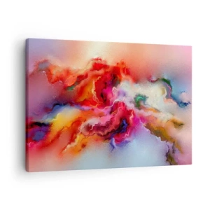 Canvas picture - Colorful abstraction with a dynamic composition - 70x50cm - How to Catch Dreams - Smoke - Modern wall decoration for the living room and bedroom ARTTOR